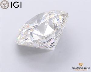 Classy Crafted 7,00 CT Diamond Forma redonda CVD Lab Grown VVS2 Clarity G Color con certificado IGI - Product Image 6