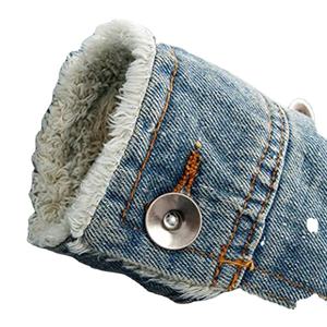 Chaqueta Vaquera de Mezclilla Lavada Resistente, Transpirable, con Estampado de Moda, Diseño Unisex, Personalizable con Impresión Frontal - Product Image 3