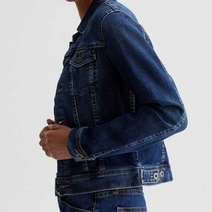 Conjunto de Mezclilla Premium para Mujer, Estilo Urbano, Jeans Oversize Personalizados, Traje Deportivo, Atuendo de Boutique de Moda, Fabricante Mayorista OEM ODM - Product Image 5