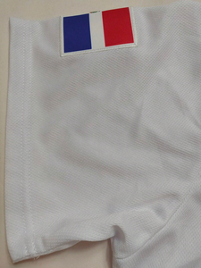 Dominicana <b>Baseball</b> Jersey Men Short Sleeve White Red Blue Tackle Twill Print Button Front Regular Fit All Seasons - Product Image 3