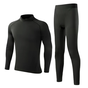 Shorts de compression pour hommes pour l'entraînement en salle de sport, motif uni, collants de course avec poches, protection anti-UV, Spandex/Nylon, 2 devant - Product Image 5