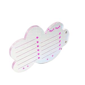 Plateau d'extension de cils irisé transparent en forme de coeur en acrylique de dernière conception avec marque privée - Product Image 6