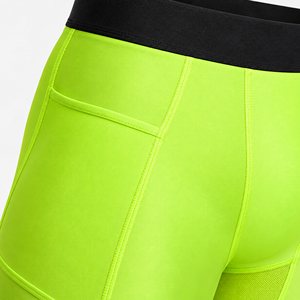 Pantalones Cortos de Compresión Neon para Hombre al por Mayor, de Alta Elasticidad, Secado Rápido, con Bolsillo Lateral, para Gimnasio, Correr, Ciclismo y Fitness - Product Image 6