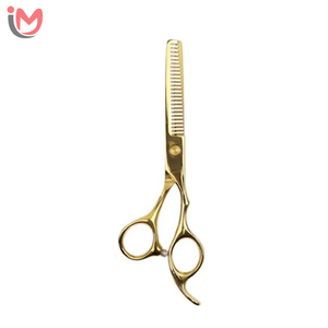 Kit de ciseaux de barbier professionnels en acier inoxydable IMANS ENTERPRISES, ciseaux à effiler, ensemble de coupe de cheveux pour usage en salon - Product Image 4