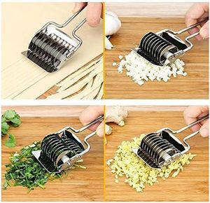 pasta maker electric pasta maker pasta dough cutter pasta dough <b>roller</b> pasta shaping tools pasta fork pasta tongs pasta server - Product Image 2