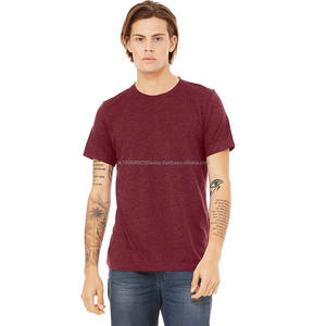 เสื้อยืดคอกลมทรงพอดีตัว ผู้ชาย ผ้าฝ้าย 100% พรีเมียม ไซส์ XS-XL - Product Image 4