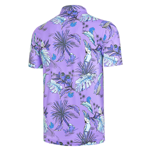 Camiseta de Golf Personalizada para Hombre, Cuello en V, Tejida, Impresión Digital, Secado Rápido y Ecológica, Manga Corta, Estilo Deportivo y Casual Elegante - Product Image 2