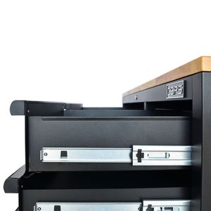 ตู้เก็บเครื่องมือรถเข็นกล่องเหล็กเคลือบผงสำหรับโกดังโรงรถ - Product Image 2