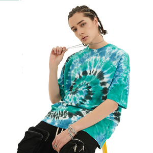 Camiseta Oversize para Hombre con Diseño Tie Dye Personalizado, Última Moda 2026, Nueva Llegada, Estampado Bleach Wash, Venta al Por Mayor - Product Image 2