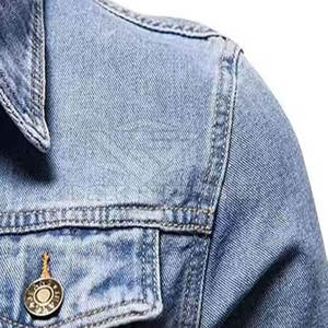 Chaqueta de Mezclilla para Hombre, Estilo Clásico Informal, Manga Larga, Ropa de Abrigo para Uso Diario, Moda Urbana, Chaqueta de Mezclilla para Hombre T - Product Image 5