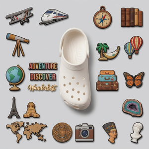 Breloques en PVC en gros avec logos personnalisés, designs multicolores et matériau PVC souple durable pour accessoires de mode - Product Image 2