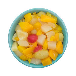 Vietnam Canned Mixed Tropical Fruit Cocktail Pineapple Mango Papaya in <b>Light</b> Syrup OEM Private Label Wholesale Food Supplier - Product Image 6