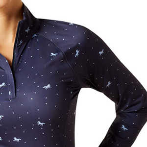 Haut de base équestre de haute qualité pour femme, idéal pour la compétition, compatible avec les jodhpurs – Nouveauté en gros - Product Image 4