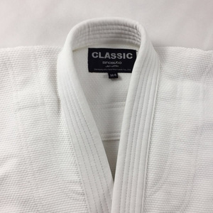 ชุดยิวยิตสู BJJ โลโก้สั่งทำ น้ำหนักเบา 350gsm ผ้าฝ้าย 100% ชุดฝึกซ้อมบราซิลเลียนยิวยิตสู รับผลิตแบบ OEM ODM ขายส่ง - Product Image 2