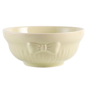 Ceramic <b>Dinnerware</b> <b>Set</b> with embossded 3-dimension ribbon-like pattern smooth glazed texture durable Bpa-free pink creamy colour - Product Image 5