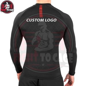 Rashguard Deportivo para Adultos de Alta Calidad, Duradero, Ligero, de Secado Rápido, Manga Larga, Protección UV, con Estampado Digital, para MMA - Product Image 4