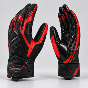 Gants de football américain unisexes avec construction durable, ajustement confortable, adhérence améliorée, tissu respirant - Product Image 3