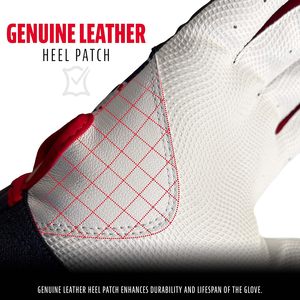 Gants de frappe pour jeunes unisexes - Digitek Camo Baseball Softball - Cuir de qualité supérieure antidérapant imperméable - Plusieurs tailles et couleurs - Product Image 3