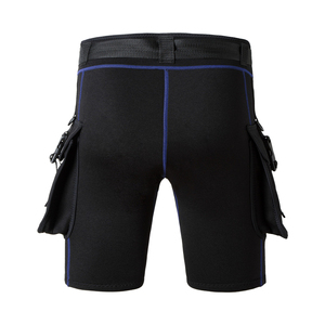 Customized <b>Men's</b> Neoprene <b>Wetsuit</b> Tech Diving Shorts with Tool Pocket <b>for</b> Surfing Professionally tailored from heavy-duty 3.0mm - Product Image 6