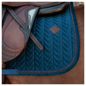 Tapis de selle d'équitation respirant, design personnalisé haut de gamme, tissu polyester, style western, prix raisonnable. - Product Image 4