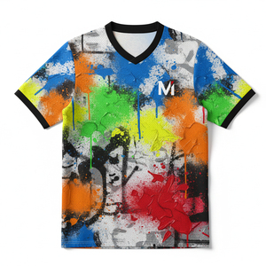 Maillot de football premium, impression par sublimation, uniforme de football, design de couleur personnalisé, tenue d'équipe, kit léger et respirant - Product Image 1