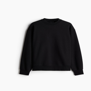 Sudadera de Cuello Redondo para Hombre, Premium, 100% Algodón, Tejido de Felpa, Ecológica, Transpirable, con Diseño Estampado en Relieve y Logotipo Frontal - Product Image 1