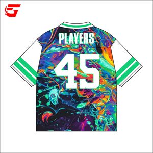 Jersey de Fútbol Retro Unisex Más Vendido, Uniformes de Fútbol Americano Personalizados para Adultos, Manga Corta, 100% Poliéster, Hecho en Pakistán - Product Image 2