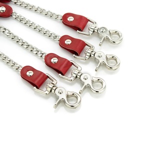 Conectores de sujeción de 4 vías para juegos de bondage, de cuero y acero, accesorio para juegos de adultos. - Product Image 6