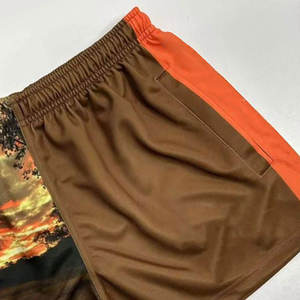 Shorts de football/rugby aborigènes par sublimation, haute qualité, respirants, unisexes, avec poches, style australien - Product Image 4