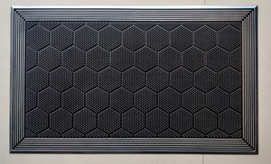 Tapete de Goma Hexa Pin - Diseño Texturizado Antideslizante y Anti Fatiga, Ecológico, para Uso en Interiores y Exteriores, Hoteles, Hogares y Oficinas - Product Image 2