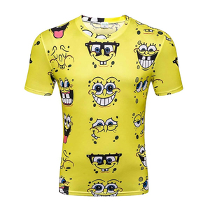 T-shirts personnalisés à séchage rapide, pas chers, unis, en polyester, pour sublimation, t-shirts en polyester pour hommes - Product Image 3