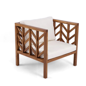 Outdoor Living Set with Weather Resistant Materials Durable Frame and Comfortable Cushions Ideal for Garden Patio and Outdoor - Product Image 1