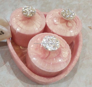 Juego de 3 piezas de comida seca de resina, organizadores herméticos de cocina, juegos de contenedores de almacenamiento de comida seca para organizador doméstico - Product Image 1