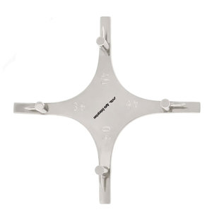 Posicionador de Medición Posterior Ortodóntico Boone para Brackets Precisos, Calibrador Manual en Forma de Estrella para Posicionamiento de Brackets Dentales - Product Image 3
