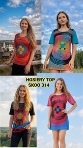 เสื้อกล้ามผ้าฝ้ายสั้นทรงโบฮีเมียนสำหรับผู้หญิง ดีไซน์เนปาลสุดเก๋ ระบายอากาศได้ดี เป็นมิตรกับสิ่งแวดล้อม แห้งเร็ว โดดเด่นระดับโลก - Product Image 3