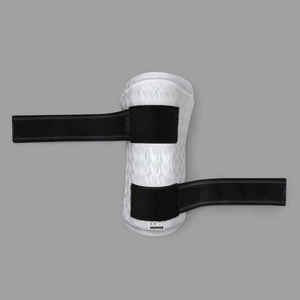 Nouvelle conception, protège-tibias professionnels en cuir pour MMA, réglables, respirants, pour la boxe et le Muay Thai, protection des jambes - Product Image 2