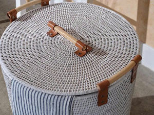 Cesta de Almacenamiento con Asas, Organizador Ecológico para el Hogar, Solución de Almacenamiento Rústica, Duradera y Ligera, Venta al por Mayor, OEM, ODM - Product Image 5