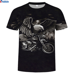 Camiseta de Manga Corta para Hombre, Estampado de Personajes, Transpirable, Corte Regular, Cuello Redondo, Poliéster, Tejido de Punto, Impresión por Sublimación - Product Image 2