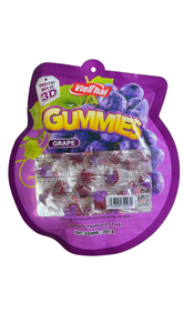 Fabricante de Dulces de Goma con Sabor a Uva, Halal, Multicapa, Suaves y Masticables, Marca Privada OEM ODM - Product Image 2