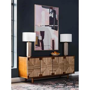 Luxury Wooden Four Door <b>Sideboard</b> Storage Cabinet with Premium Craftsmanship for Modern Bedroom Kitchen and Dining Interiors - Product Image 2
