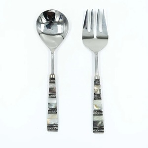 Luxury Hospitality <b>Salad</b> Server Set Stylish Stainless Steel Serving <b>Tools</b> for Fine Dining - Product Image 6