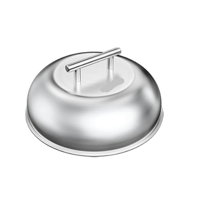 Couvercle de table rond réutilisable en acier inoxydable de qualité alimentaire pour cuisine, couvercle alimentaire en acier inoxydable, couvercle à steak, à prix incroyable - Product Image 5