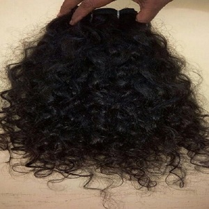 Extensiones de cabello humano natural alineado con cutícula 100% Paquetes de cabello indio crudo sin procesar - Product Image 4