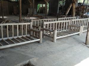 เก้าอี้ไม้สักโบฮีเมียนแบบชาวโบฮีเมียนเก้าอี้เลานจ์กลางแจ้งรองรับการกระแทกเฟอร์นิเจอร์นั่งเล่นลานโซฟาสวนเดี่ยวกันน้ำ - Product Image 6