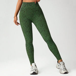 Nuevos Pantalones de Yoga con Estampado de Guepardo Sublimados de Primera Calidad, Leggings de Gimnasio de Alta Elasticidad, a Prueba de Sentadillas, Mallas Deportivas para Mujer - Product Image 1