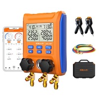 Manomètre numérique Elitech LMG-10 pour réfrigération, mesure de pression, vide et température, pour charge et évacuation