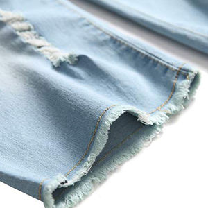 Shorts en jean amples vintage pour homme, style streetwear d'été, coupe décontractée, pour le travail - Product Image 6