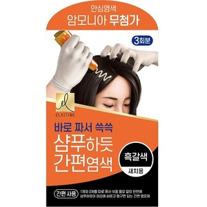 Eelastin ES 60g Shampoo marrone scuro facile da tingere il colore dei capelli prodotto - Product Image 1