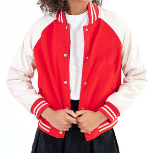 Custom Varsity <b>Jacket</b> <b>Men</b>’s Letterman <b>Jacket</b> Baseball Bomber <b>Jacket</b> College Streetwear <b>Jacket</b> OEM ODM Wholesale Manufacturer - Product Image 1