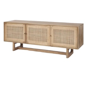 Muebles multifuncionales Muebles al por mayor Muebles de ratán vintage Mesas de TV de madera modernas Soportes de TV Ratán - Product Image 1